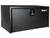Buyers Products 1732500 Series Textured Matte Black Steel Underbody Truck Tool Box with 3-Point Latch