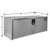 Buyers Products 1735100 Series Diamond Tread Aluminum Underbody Truck Tool Box with 3-Pt. Latch