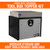 Buyers Products 1744149 Series Universal Heavy-Duty Open-Top Smooth Aluminum Toolbox Top Tray