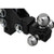 Buyers Products 1802225 Adjustable Tri-Ball Hitch Solid Shank With Chrome Balls