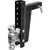Buyers Products 1802600 Series Adjustable Dual Ball Hitch with 2" & 2-5/16" Towing Balls for 2 Inch Hitch Receivers