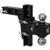 Buyers Products 1802720 Series Adjustable Multi-Ball Mounts with Built-In Step
