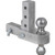 Buyers Products 1802800 Adjustable Dual Ball Hitch with Chrome Towing Balls for 2 Inch Hitch Receivers