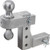 Buyers Products 1802800 Adjustable Dual Ball Hitch with Chrome Towing Balls for 2 Inch Hitch Receivers