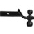 Buyers Products 1803215 Towing Ball Mount With Dual Black Balls - 2 Inch And 2-5/16 Inch Balls