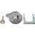 Buyers Products 3019101 Universal stainless steel push-button lock kit for truck tool boxes