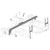 Buyers Products 3037014B Backpack Mounting Adapter For Ford F350, F450, F550 (2020+), including Diesel