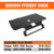 Buyers Products 8895556 Fleet Series Drill-Free Light Bar Cab Mount for RAM® 1500 Classic, 2500-5500 (2019+)