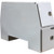 Buyers Products BP855524WSB 55x24x85 Inch Gloss White Steel Service Body Backpack Truck Box - T-Handle Latch