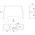 Buyers Products BP855524WSB 55x24x85 Inch Gloss White Steel Service Body Backpack Truck Box - T-Handle Latch