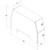 Buyers Products BP855524WSB 55x24x85 Inch Gloss White Steel Service Body Backpack Truck Box - T-Handle Latch