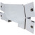 Buyers Products BP855524WSB 55x24x85 Inch Gloss White Steel Service Body Backpack Truck Box - T-Handle Latch
