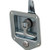 Buyers Products L8915 Zinc Plated Steel Flush Mount Single Point T-Handle Latch Assembly with Mounting Holes