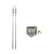 Buyers Products L8825 Series 5-inch Stainless Steel Multi-Point T-Handle Latch Kits