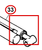 Challenger CH-45 Cylinder, Extend 0303501 - diagram close-up