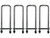 Buyers Products UB623512 Series Square Bend U-Bolt Kit