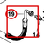 Challenger CH-45 Hose Assembly, 105" - diagram close-up