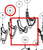 Century 1150 Knee Boom & Underlift - diagram close-up