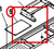 Century Series 10 Gen 1 Storage Tray Mat - diagram close-up