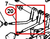 Century Series 10 Gen 1 Front Outer Control Handle - diagram close-up