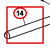 Century Series 10 Gen 1 Lock Pin - diagram close-up