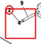 Century Series 10 Gen 1 Snap Ring, 3/4" - diagram close-up