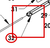 Century Series 10 Gen 1 Hinge Weldment - diagram close-up