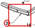Century Series 10 Gen 1 Wheel Retainer - Left - diagram close-up