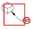 Chevron Series 10 Gen II Hose Kit Arm Cylinders - diagram close-up