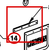Chevron Renegade 408V&T 6-1/2 Ton Shackle W/Nut & Bolt - diagram close-up