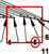 Chevron Renegade 408V&T Control Rod 24-1/2 - diagram close-up