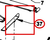 Chevron Renegade 408V&T Renegade Boom Antler - diagram close-up