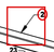Chevron Renegade 408V&T Inner Boom Tube - 408T2 - diagram close-up