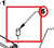 Chevron Renegade 408V&T Crossbar Pivot Pin - diagram close-up