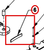 Chevron Renegade 408V&T Detent Leaf Spring - diagram close-up