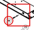 Century 1150 Screw, 1/2-13X3/4 Fhs Grade 8 - diagram close-up