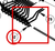 Century 1150 Control Handle Assembly - diagram close-up