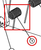Century 4024/T2 Spring, Cable Retainer, LH - diagram close-up