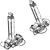 SHACKLE, 1 SCREWPIN - CROSBY - diagram