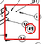 ANGLE, LH RETAINER SUP'T 2465 - diagram close-up