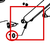 TILT CYLINDER LCG 16 - diagram close-up