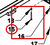 SCREW, 5/8-11X6 HHC GR8 - diagram close-up