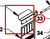 6K/10K U/L HINGE PIN - diagram close-up
