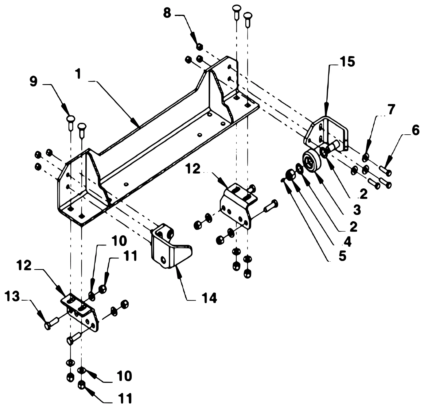 Century Series 10 Gen 2 Body Lock diagram
