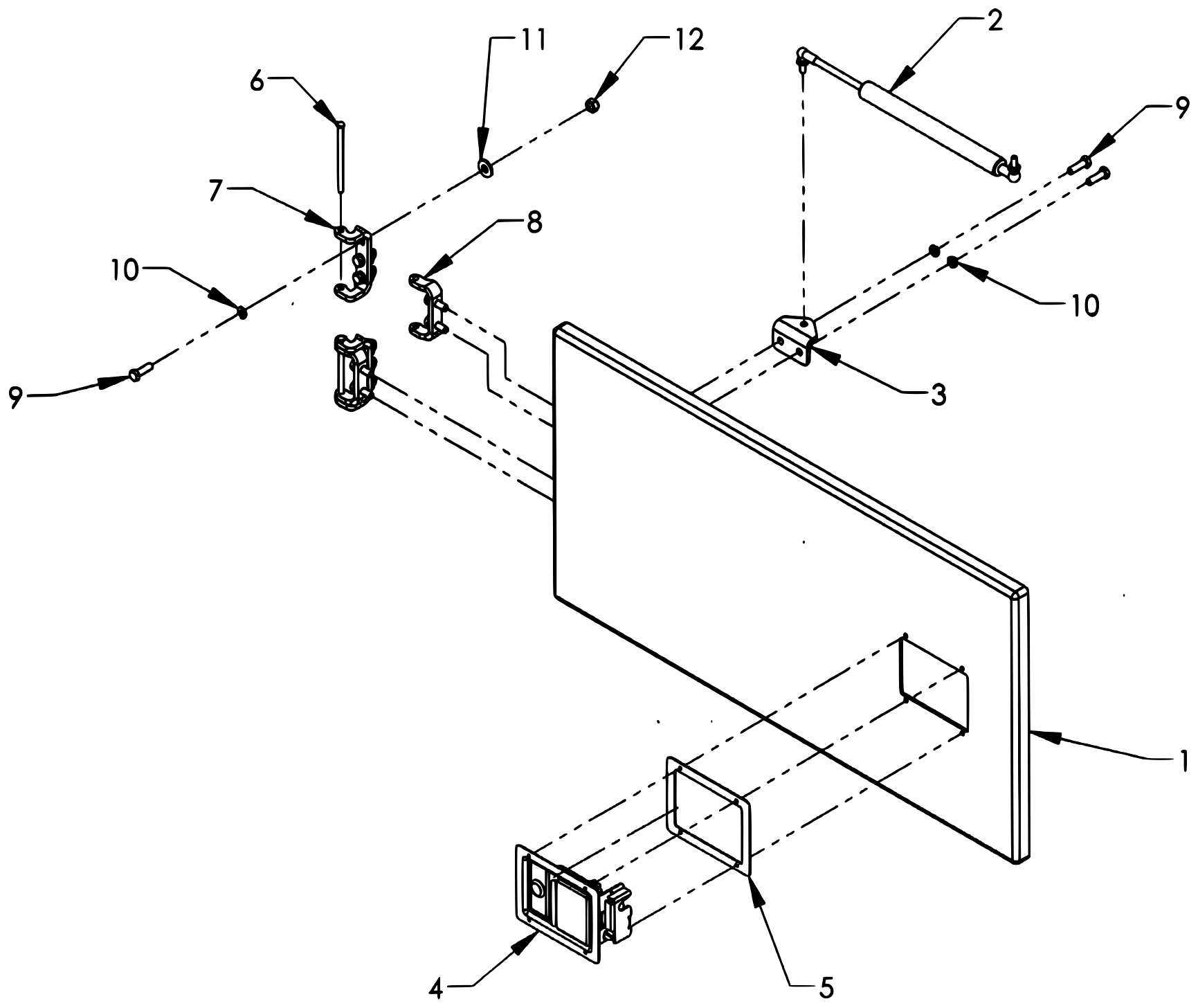 Chevron Renegade 408V&T 4 Series Modular Box Door Group diagram