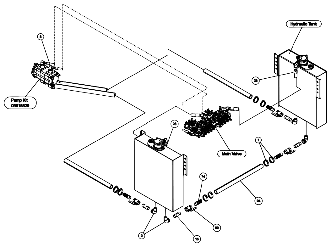 Vulcan V-30 Gen 2 (2022) 09015090, 3212 GEN2 W/Rear Outrigger Kit – View 1 of 10 diagram (view 3 of 10)