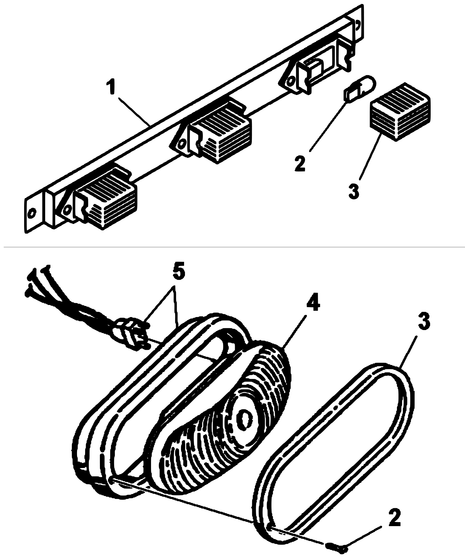 Challenger CH-35 (2001 manual) Light Kit (Cont'd) (1 of 3) diagram