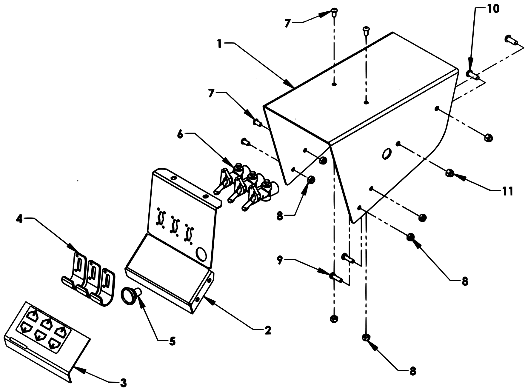Century Series 16 Gen 2 (2025 manual) 3 Air Valve Control Station diagram