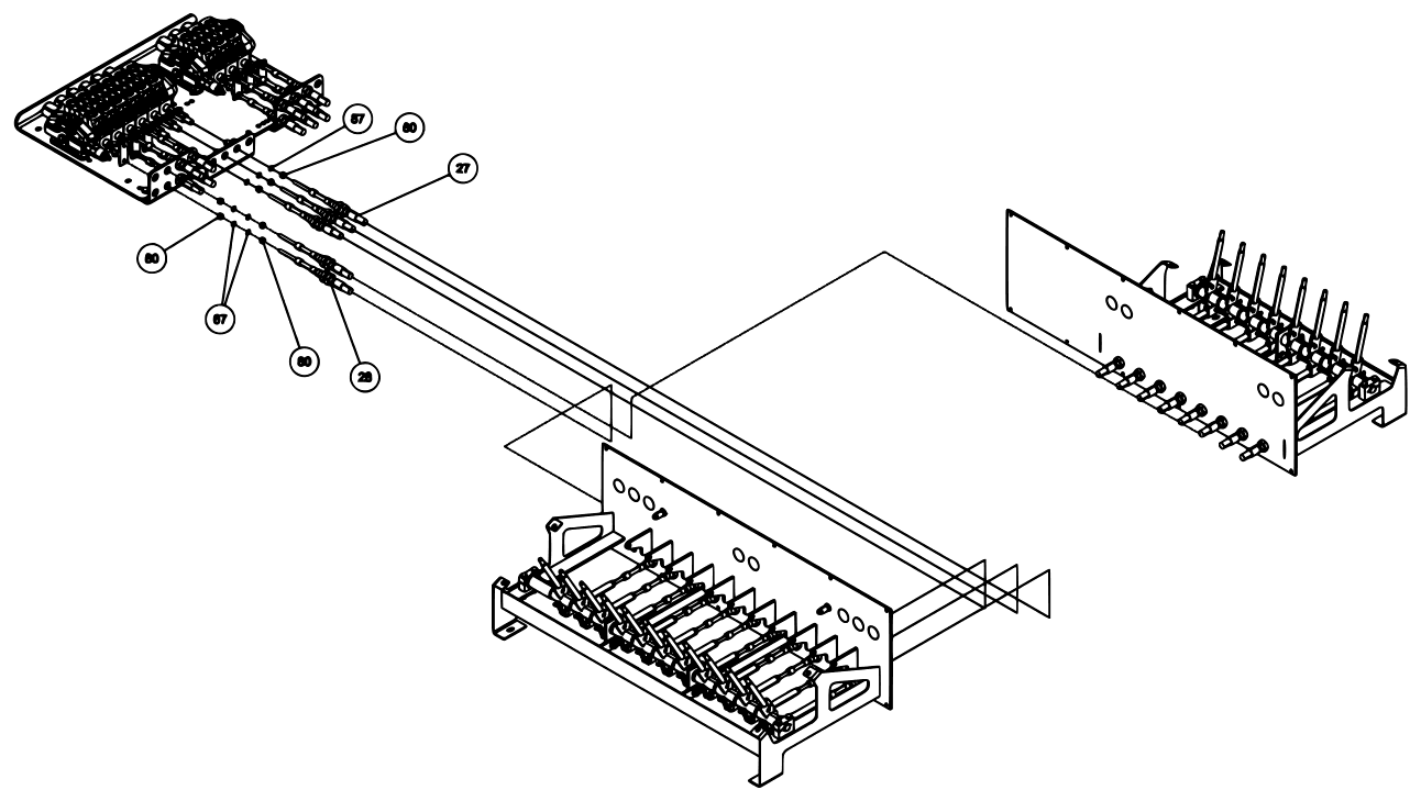 Century 9055XL / XP850 (2021 manual) 09011768, Basic Unit Assembly, 9055XL XP850 diagram (view 18 of 19)