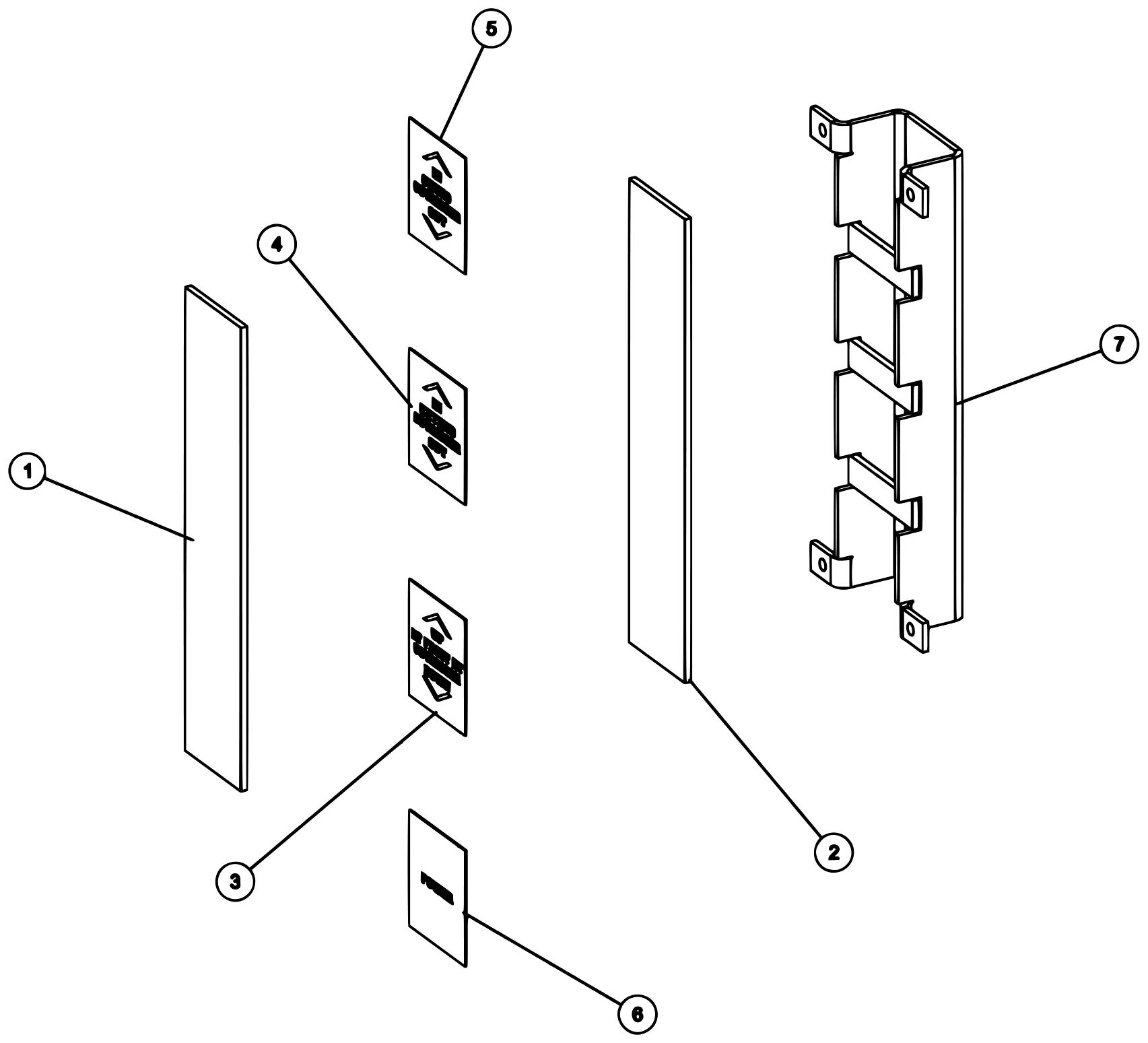 Century 9055XL / XP850 (2021 manual) 0910051, Illuminated Legend Assembly diagram